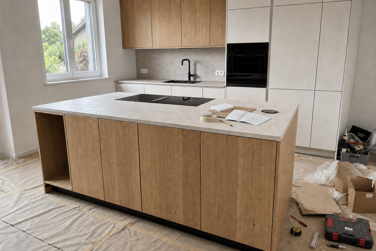 Foto de un nuevo proyecto de cocina enviada por el usuario